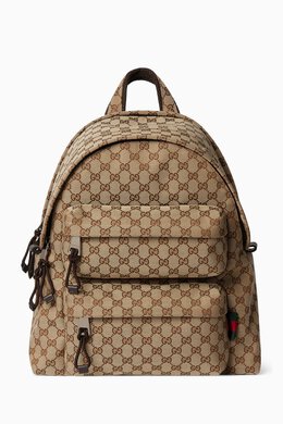Gucci Medium GG Backpack in Canvas 217519558_15