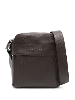 Orciani mini Micron leather messenger bag 21638217