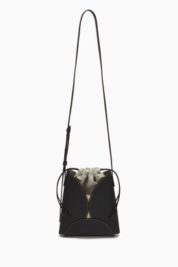 Jil Sander Curve Crossbody Bucket Bag in Leather 217444992_13