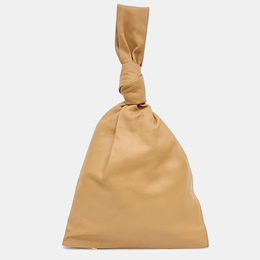 Bottega Veneta Beige Leather BV Twist Bag 1013806