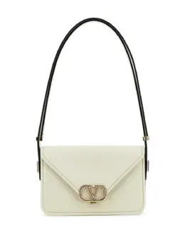 Valentino Garavani small Letter foldover-top shoulder bag 19949620