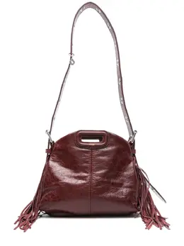 Maje mini Miss M leather shoulder bag 23730560