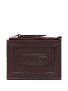 Lanvin logo-patch wallet 24608633