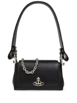 Vivienne Westwood Orb plaque flap shoulder bag 24563496