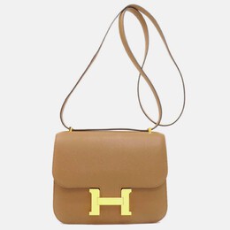 Hermes Brown Epsom Constance Bag 1015463