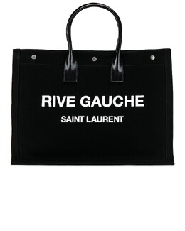 Сумка-тоут Saint Laurent Noe Large, цвет Black & White slau-my58 | black & white