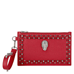 Philipp Plein Faux-Leather Crystal Stud Clutch Bag p19a-wbb0361-pco011n-13