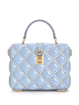 Dolce & Gabbana crystal-embellished padlock mini bag 23602005