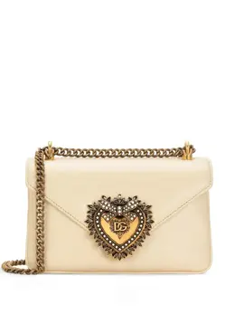 Dolce & Gabbana medium Devotion leather crossbody bag 23602033