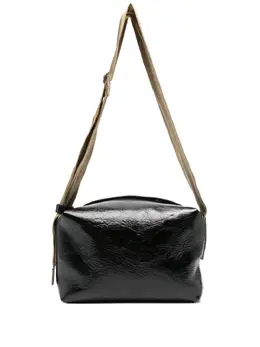 Uma Wang logo-debossed shoulder bag 24375661
