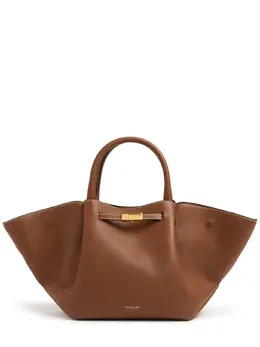 DeMellier Midi New York Grained Leather Tote Bag 80iz7j026-vefo0