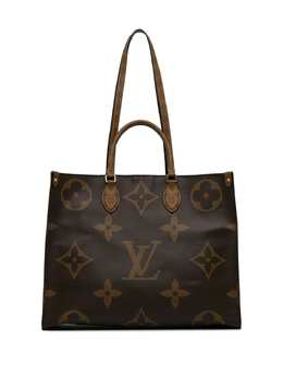 Louis Vuitton 2021-2024 Monogram Reverse Giant OnTheGo GM satchel 24872576