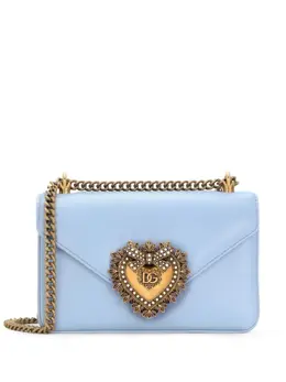 Dolce & Gabbana medium Devotion leather crossbody bag 23601446