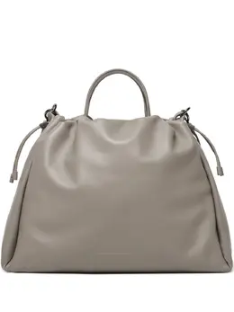 Brunello Cucinelli large Mellow leather tote bag 23732949