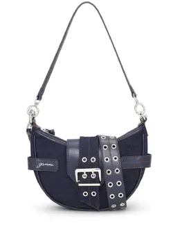Ganni small Bucky denim crossody bag 24214217