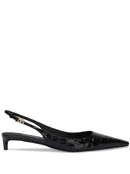 Dolce & Gabbana 30mm croc-effect slingback pumps 23957424