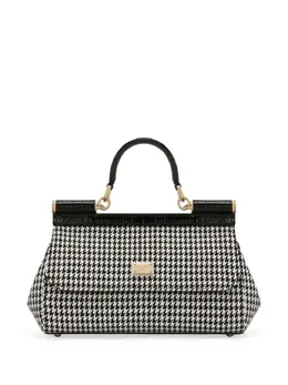 Dolce & Gabbana houndstooth tote bag 23602042