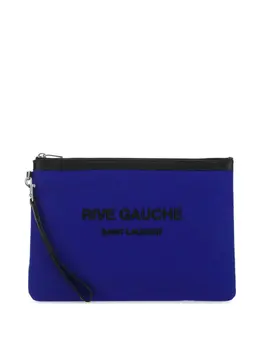 Saint Laurent logo lettering clutch bag 17306634