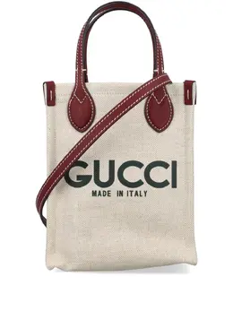 Gucci logo-print tote bag 24265232
