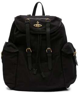 Vivienne Westwood Highland logo-plaque backpack 20933767