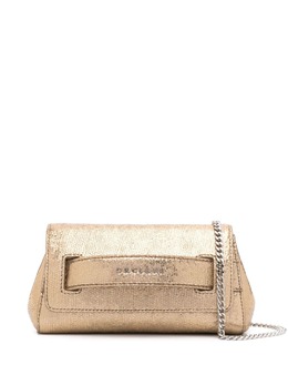 Orciani logo-lettering clutch bag 24760247