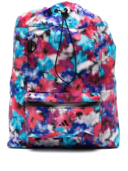 Adidas by Stella McCartney logo-print backpack 24695051