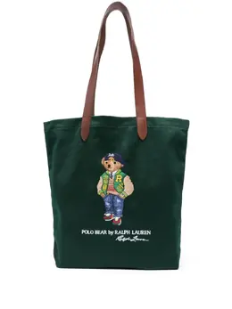 Polo Ralph Lauren embroidered Polo Bear tote bag 24789253