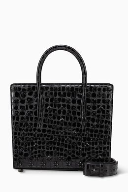 Christian Louboutin Medium Paloma Tote Bag in Croc-embossed Leather 217262702_13