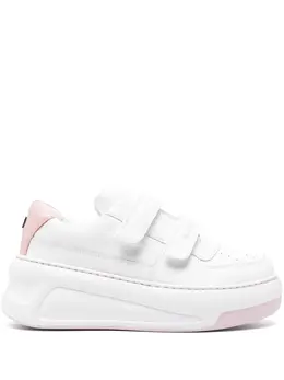 Acne Studios touch-strap platform sneakers 23839335