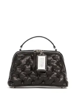 Maison Margiela Glam Slam Embroidery Trapezoid tote bag 23908926