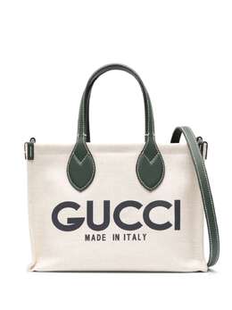 Gucci small logo-print tote bag 24625943