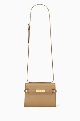 Saint Laurent Mini Manhattan Shoulder Bag in Box Leather 217457295_179