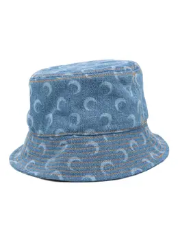 Marine Serre Crescent Moon-print bucket hat 24876812