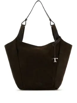 Tod's medium suede tote bag 24990643