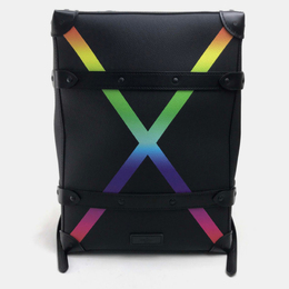 Louis Vuitton Black Leather Taiga Rainbow Backpack 1021938