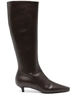 Toteme 35mm The Slim knee-high boots 24210435