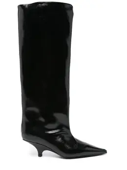 Toteme 55mm The Wedge-Heel boots 24211249