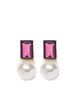 Carolina Herrera pearl-embellished earrings 24985437