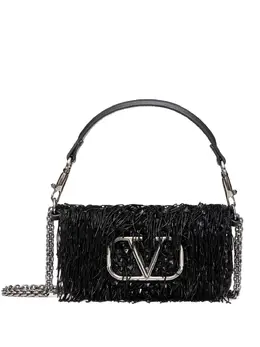 Valentino Garavani small Locò embroidered shoulder bag 24317351