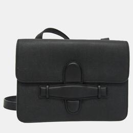 Celine Black Leather Symmetrical Shoulder Bag 1024628