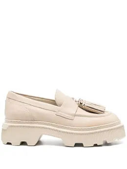 Santoni chunky loafers 24942502