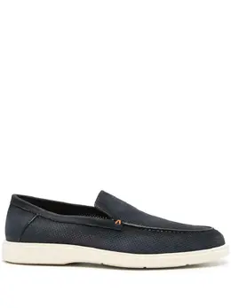 Santoni perforated loafers 24942525
