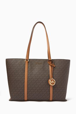 Michael Kors Large Temple Tote Bag in Coated Canvas 216968697_15