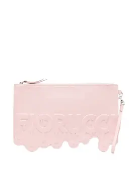 Fiorucci melted leather clutch bag 24149237