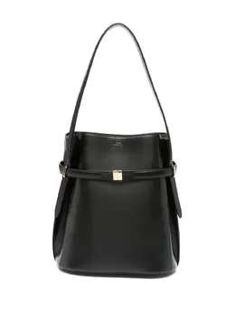 Toteme belted leather bucket bag 24211317