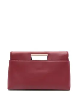 Furla logo engraved clutch bag 25037095