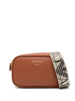 Emporio Armani logo-debossed cross body bag 25066095