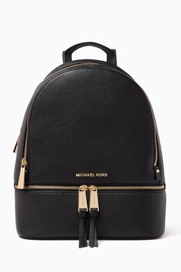 Michael Kors Medium Rhea Backpack in Leather 217633007_13