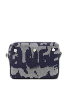 Alexander McQueen Graffiti-print crossbody bag 25156892
