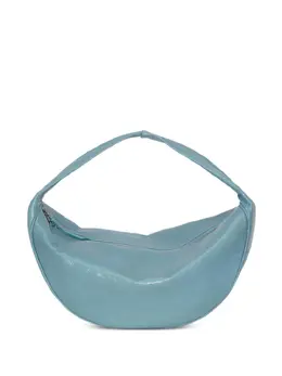By Far maxi Cush creased leather shoulder bag 25143626